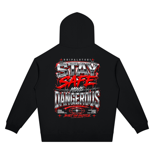 DRIPALOTCHI PRAYED UP Unisex Oversized Hoodie
