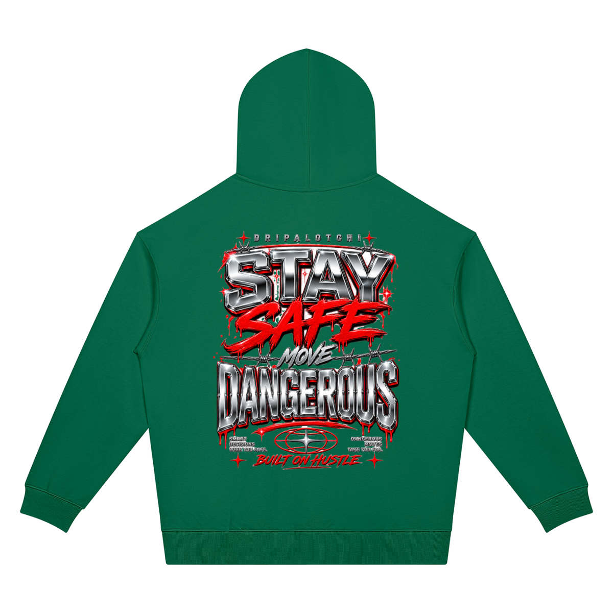 DRIPALOTCHI PRAYED UP Unisex Oversized Hoodie