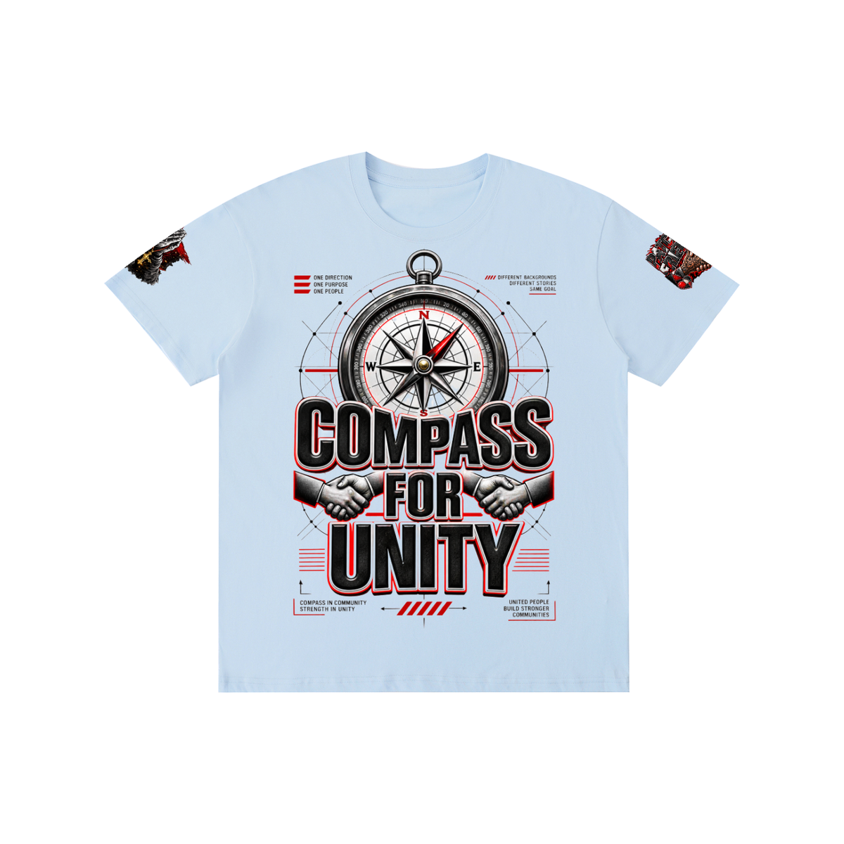Dripalotchi Unity Pure Cotton Unisex T-Shirt