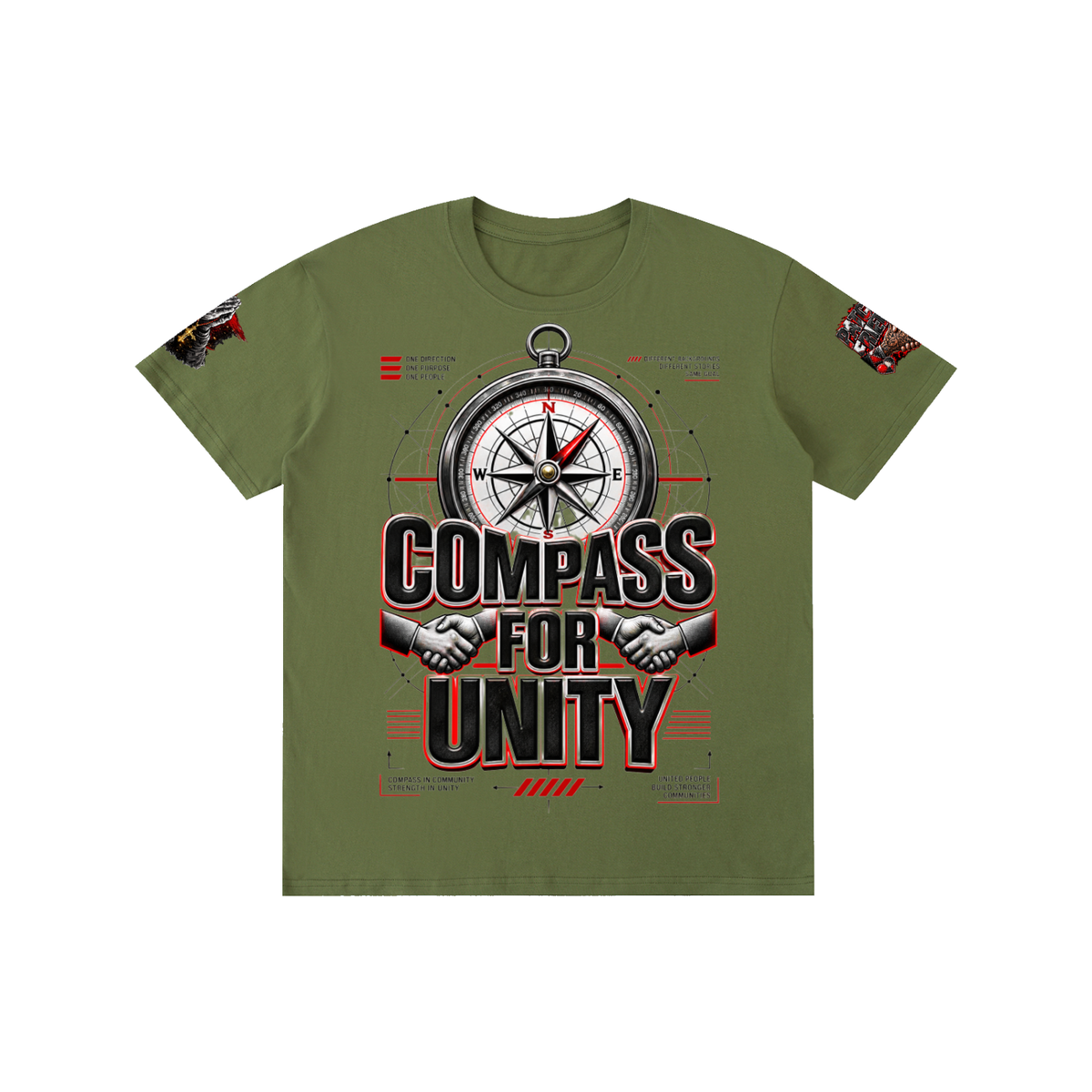 Dripalotchi Unity Pure Cotton Unisex T-Shirt