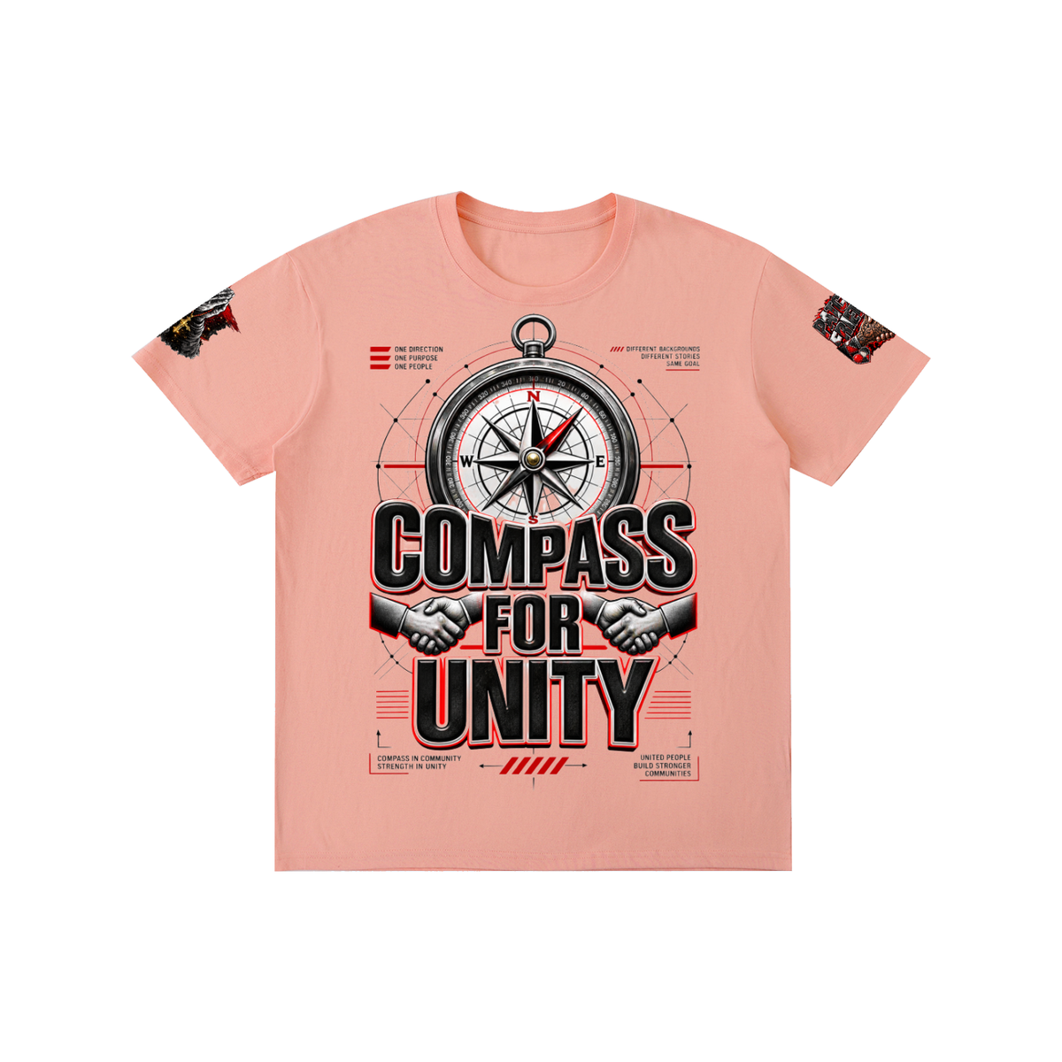 Dripalotchi Unity Pure Cotton Unisex T-Shirt