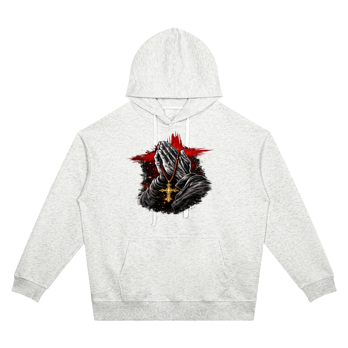 DRIPALOTCHI PRAYED UP Unisex Oversized Hoodie