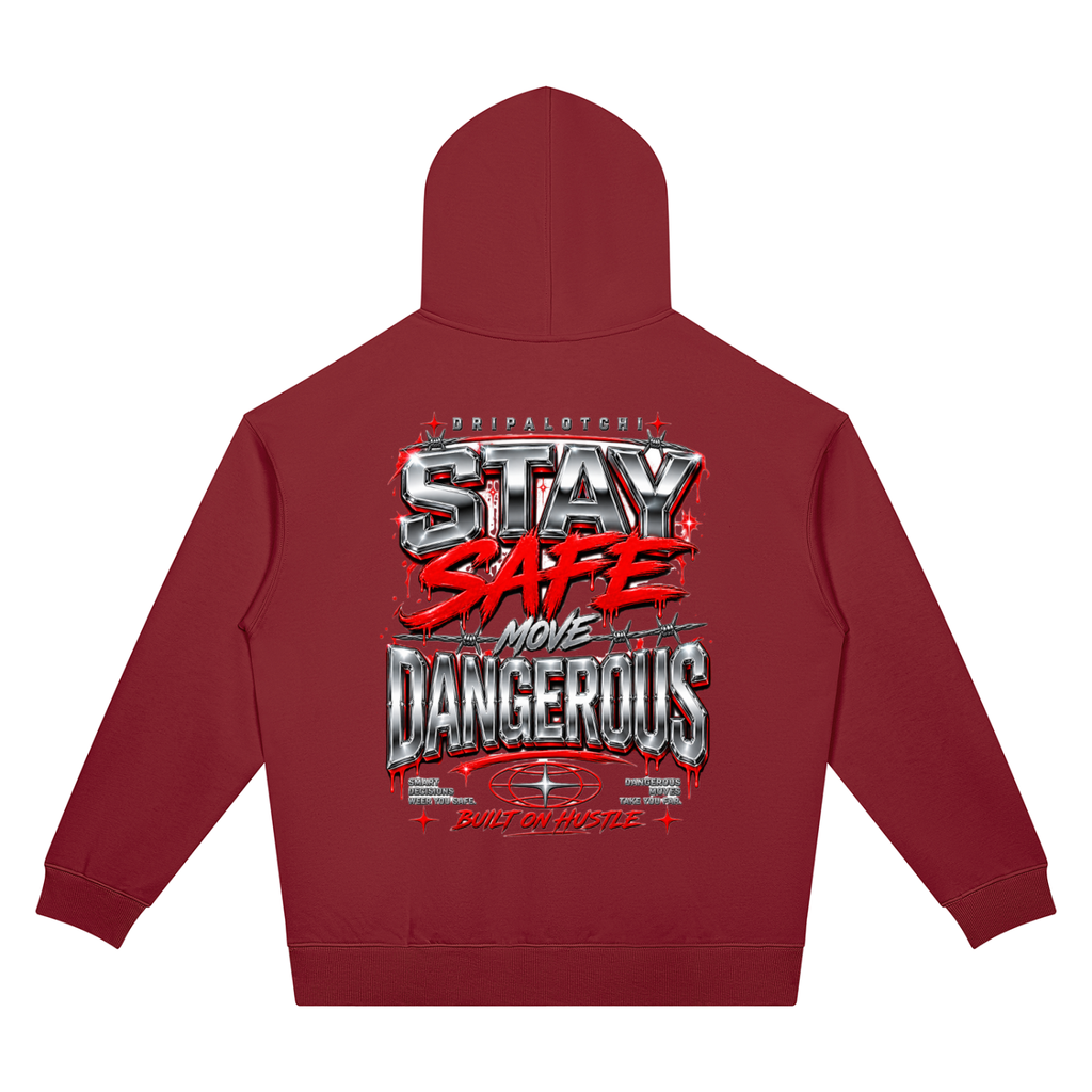 DRIPALOTCHI PRAYED UP Unisex Oversized Hoodie